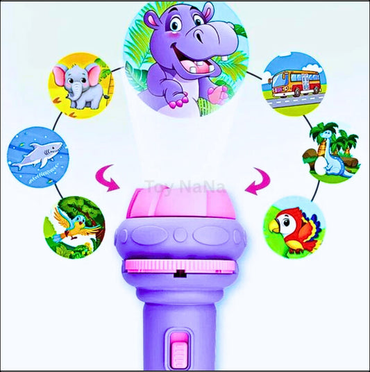 Pack of 2 Projector Flash Light For Kids