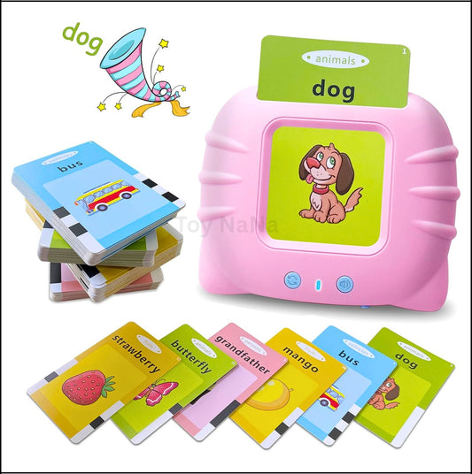 Talking Toy Flash Card for Kids 224 Words