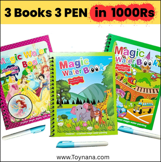 Pack Of 3 Water Magic Books