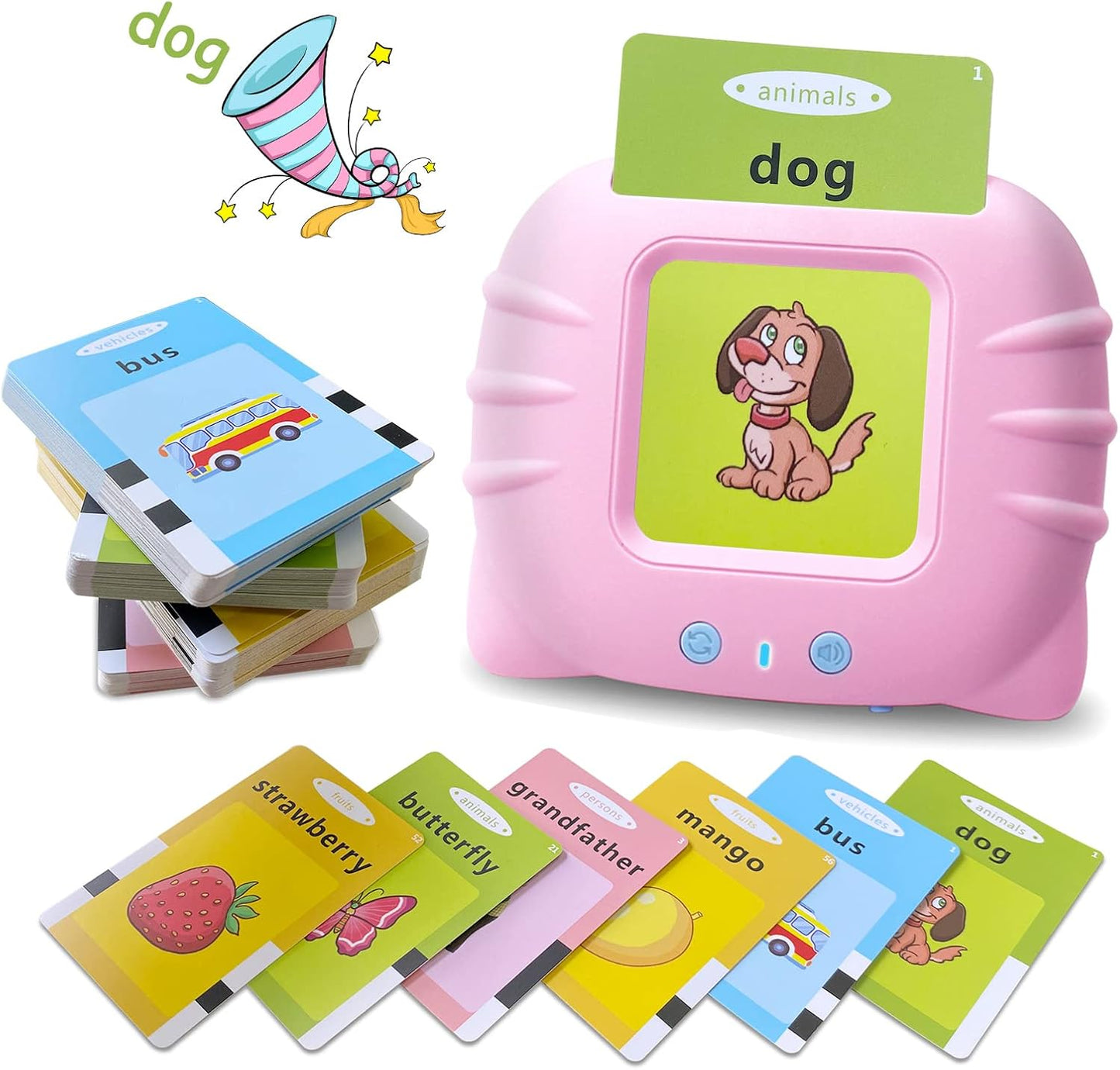 Flash Card Reader for kids