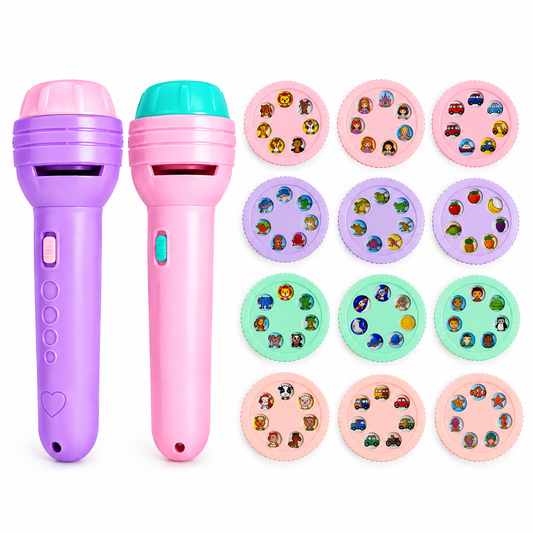 Pack of 2 Projector Flash Light For Kids