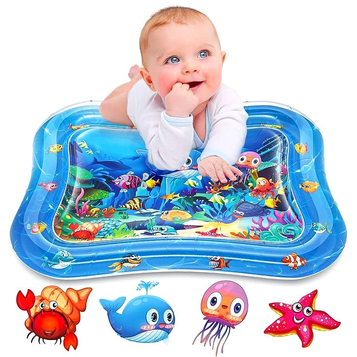 Baby Water Play Mat Inflatable Tummy Time