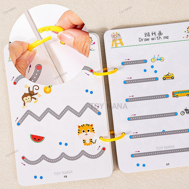 64- Pages Tracing Book ( Full laminated )