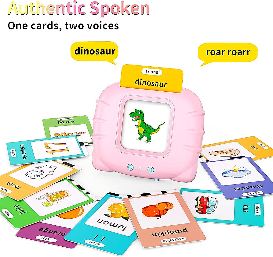 Talking Toy Flash Card for Kids 224 Words