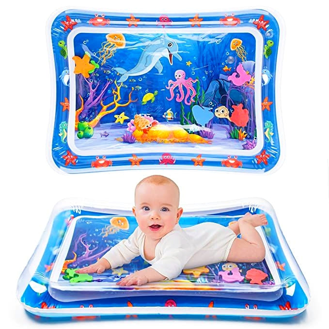 Baby Water Play Mat Inflatable Tummy Time