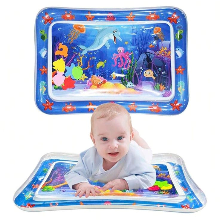 Baby Water Play Mat Inflatable Tummy Time