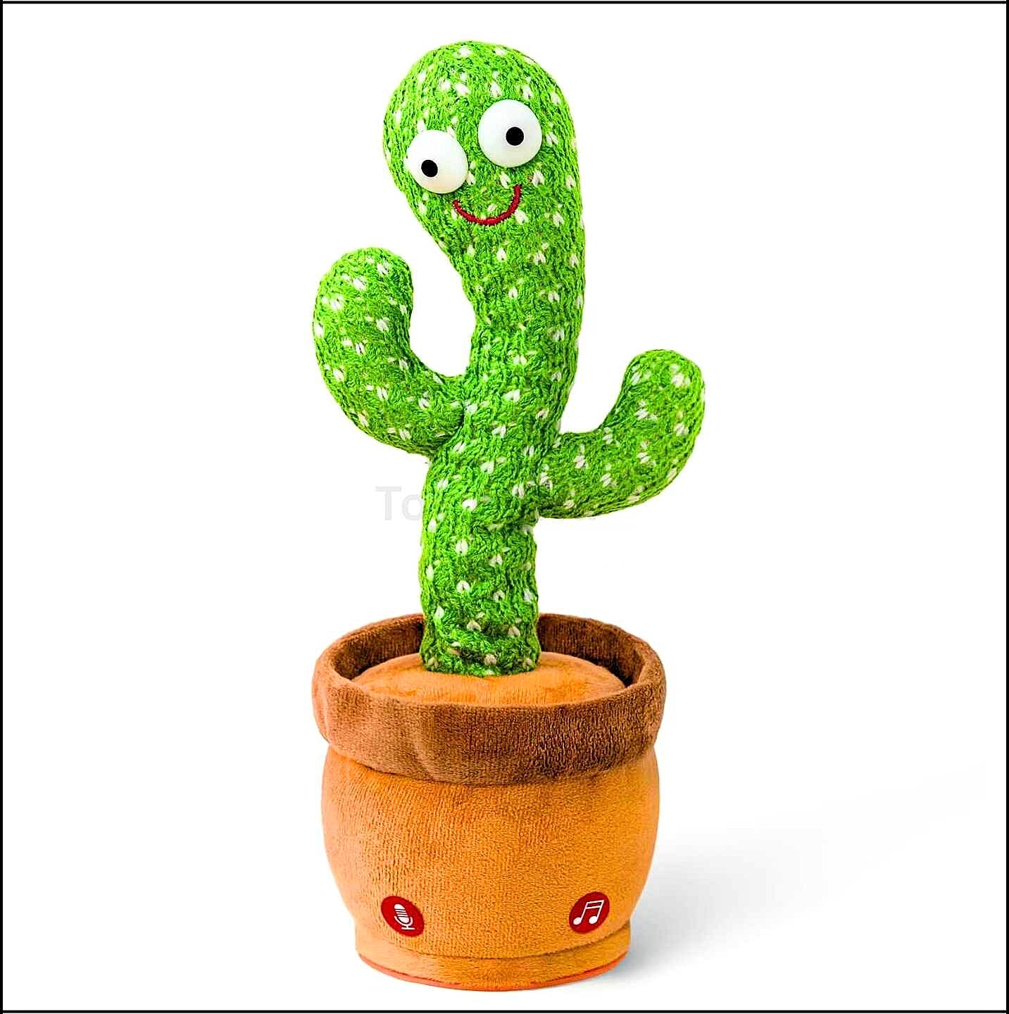 Dancing & Talking Cactus Toy with Music & Voice