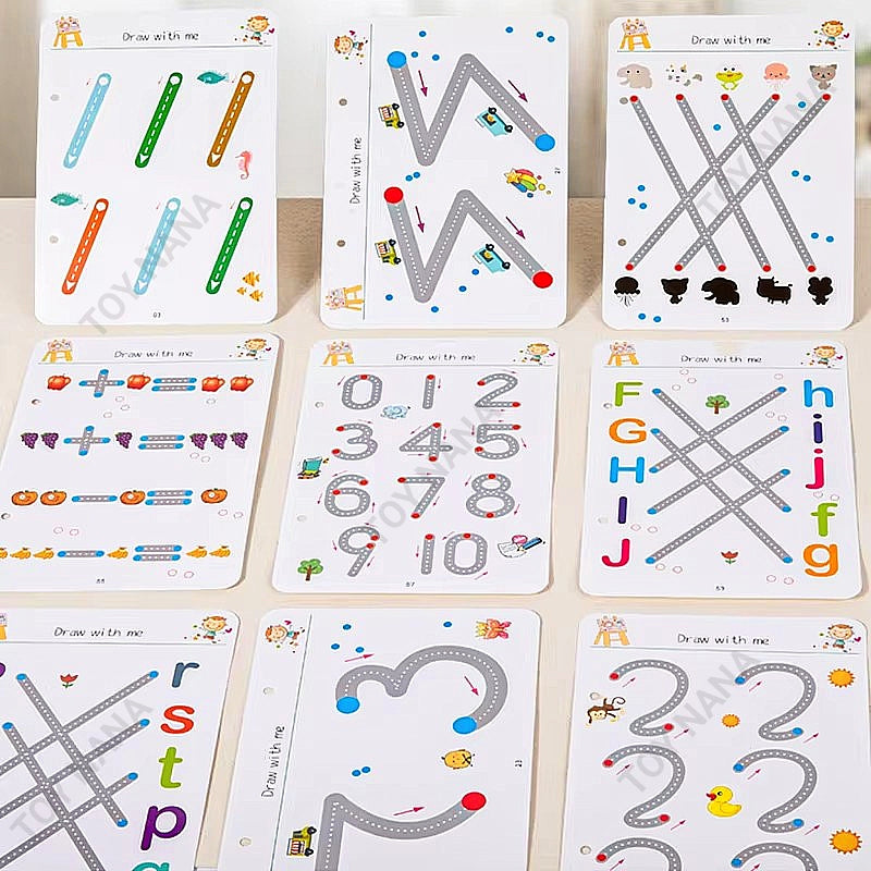 64- Pages Tracing Book ( Full laminated )