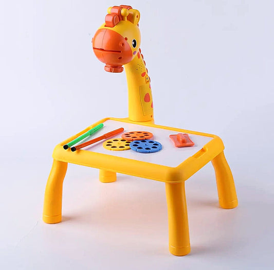 kids giraffe projector painting & Drawing Table
