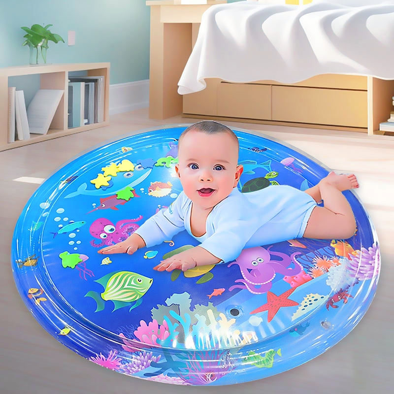 Baby Water Play Mat [Size large :  100x100×8 cm ]