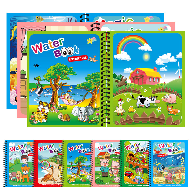 Pack Of 3 Water Magic Books
